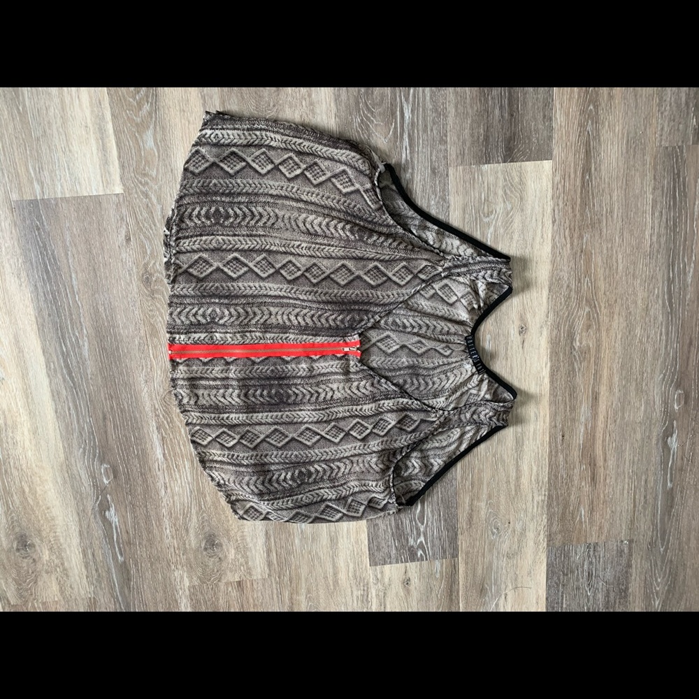 Sheer crop top